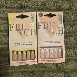 Salon Perfect Modern French Nail Set Bundle